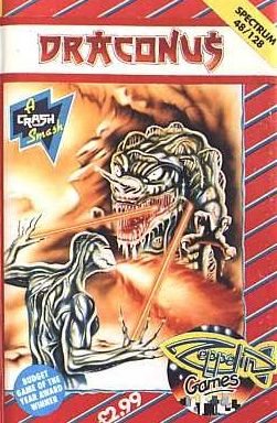 Draconus box art for ZX Spectrum